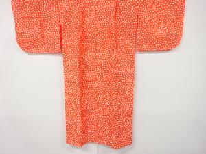 草花模様子供用単衣長襦袢